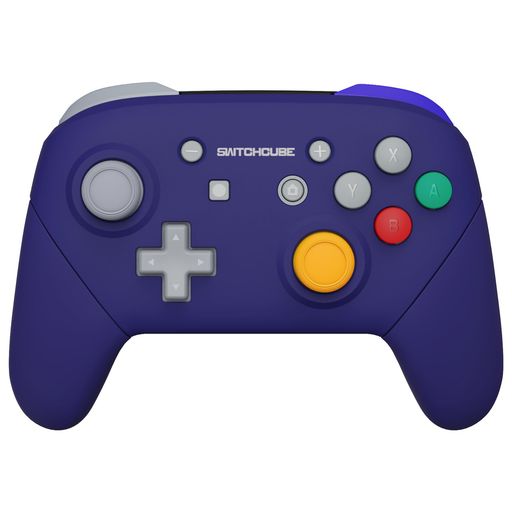 eXtremeRateフェースプレートバックプレートハンドルswitchプロコンに対応用、レトロ柄スイッチプロコンに対応用DIY交換用グリップハウジングケースカバー-クラシックNGCスタイル eXtremeRateフェースプレートバックプレートハンドルswitchプロコンに対応用、レトロ柄スイッチプロコンに対応用DIY交換用グリップハウジングケースカバー-クラシックNGCスタイル