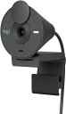 LOGITECH-BRIO3001920X1080PUSB-Cウェブカメラプライバシーシャッター付き自動光補正-グラファイト(リニューアル)