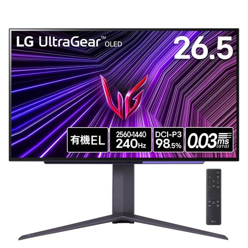 YUMAshoppingmal㤨֡VGP2025ޡLGߥ󥰥˥UltraGearOLED27GS95QE-B26.5/WQHD(2560x1440@240Hz/ͭEL/0.03ms(GTG/DisplayHDRTrueBlackפβǤʤ114,750ߤˤʤޤ