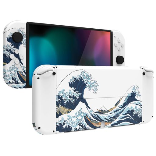 本体ではない-EXTREMERATESWITCHOLEDに対応用パターン柄バックプレート&PCスイッチ背面スタンド、SWITCH有機ELに対応用スイッチ