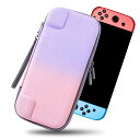 SWITCHケース耐衝撃ニンテンドースイッチキャリングSWITCHOLED対応薄型収納バッグポータブルハードケースコントローラー保護カバーゲームカード収納軽量【...
