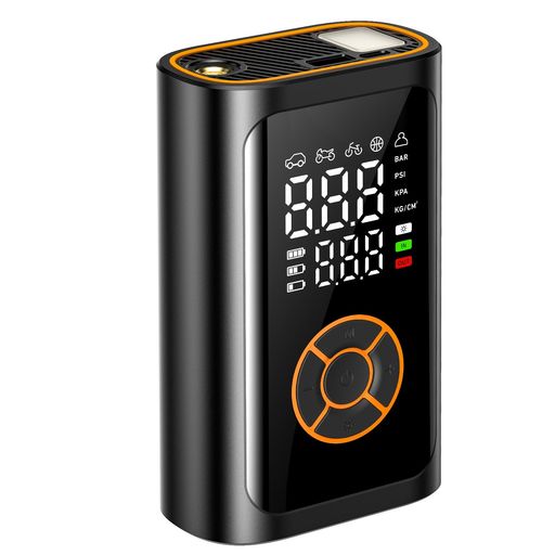 電動空気入れ自転車バイク車小型エアーポンプコードレス最大圧力150PSIタイヤ空気圧検知高速充填自動停止