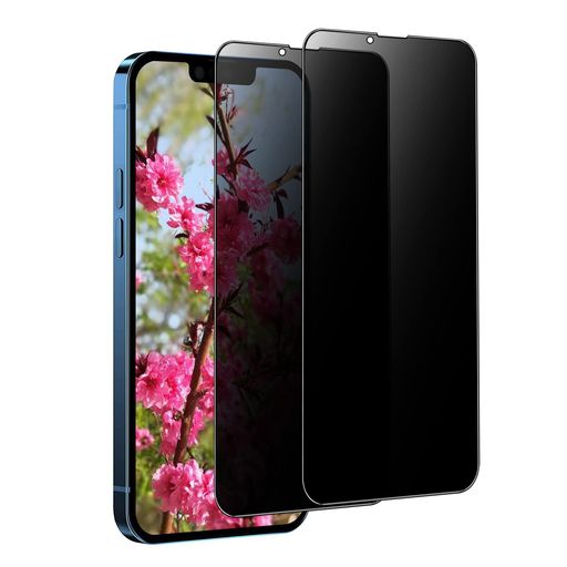 【覗き見防止/2枚セット】iPhone13Promaxガラスフィルム全面保護のぞき見防止アイフォン13Promax保護フ..