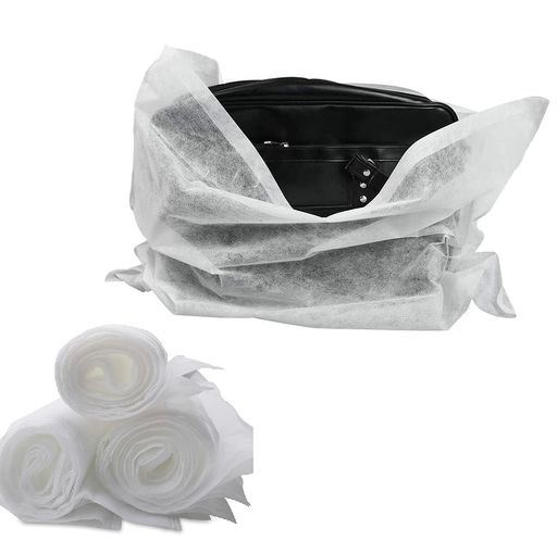 himsyuden不織布収納袋20枚組巾着袋靴バッグ衣類カバー保護袋カバン保管袋ホコリよけキズ防止小物入れ旅行出張軽量再利用可能60*50cm(20枚組60*5...