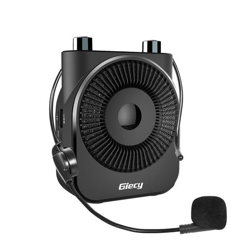 GIECY 拡声器ポータブル小型メガホン