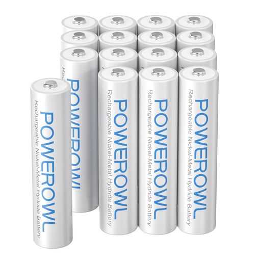 POWEROWL単4形充電式ニッケル水素電池16個セット 大容量 自然放電抑制 環境保護 電池収納(1000MAH、約1200回循環使用可能) POWEROWL単4形充電式ニッケル水素電池16個セット 大容量 自然放電抑制 環境保護 電池収納(1000MAH、約1200回循環使用可能)