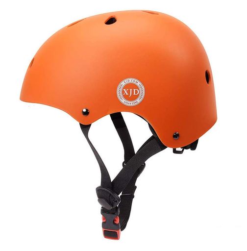 XJD ヘルメット こども用 幼児 子供 軽量 通気性 スポーツ ヘルメット CPSC安全規格 ASTM安全規格 調節可能 頭囲M:55-57CM 自転車 サイクリング 通学 スキー スケートボード 保護用ヘルメット (M(55CM-57CM)