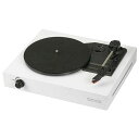 オーム電機AudioCommレコードプレーヤーDIY組み立て式ターンテーブルレコードプレイヤー自作手作り簡単組立キューイングレバー付きキューレバーステレオスピーカー付きDIYレコードプレー…