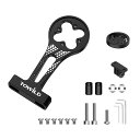 TOWILDAS80サイコンマウントサイクルコンピューターブラケットサイクルコンピュータマウント自転車コンピュータブラケットハンドルバーマウント延長マウントカメラ用アルミ合金製振れ…(4)