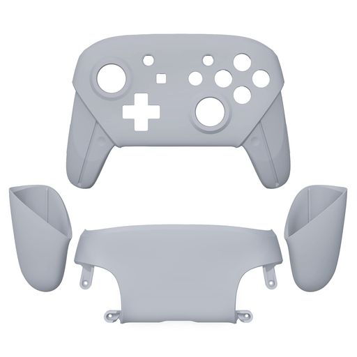 スイッチプロコン本体ではなく、eXtremeRateフェースプレートバックプレートハンドルswitchプロコンに対応用、プロコンswitchに対応用DIY交換用グリップハウジングケースカバー【ニューホー…