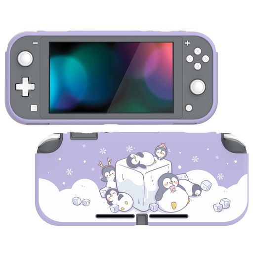 PLAYVITALSWITCHLITEに対応するカスタム保護ケース(ソフト)、SWITCHLITEに対応用ケースカバー(ソフト)、スイッチライト用保護カバー【アイシーキューブペンギン】