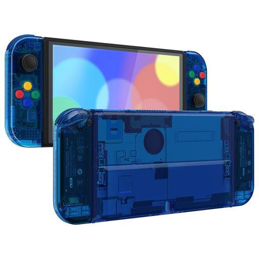 本体ではない-eXtremeRateswitcholedに対応用クリア素材バックプレート&PCスイッチ背面スタンド、switch有機elに対応用スイッチ 本体ではない-eXtremeRateswitcholedに対応用クリア素材バックプレート&PCスイッチ背面スタンド、switch有機elに対応用スイッチ