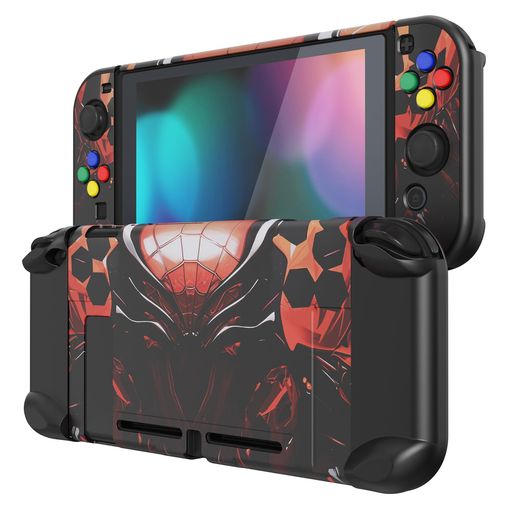 EXTREMERATEPLAYVITALNINTENDOSWITCH対応用保護背面カバー、分離可能なJOYCONハンドヘルドコントローラープロテクターシェル、NINTENDO