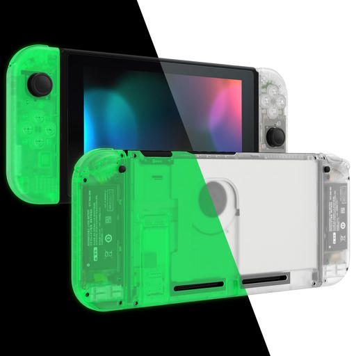 EXTREMERATESWITCHに対応用カスタムDIY交換ケースシェル、クリア素材のSWITCHコンソールに対応用バックプレート、NSに対応用ジョイコンホルダーハンドルコントローラーハウジング、フルボタ… EXTREMERATESWITCHに対応用カスタムDIY交換ケースシェル、クリア素材のSWITCHコンソールに対応用バックプレート、NSに対応用ジョイコンホルダーハンドルコントローラーハウジング、フルボタ…