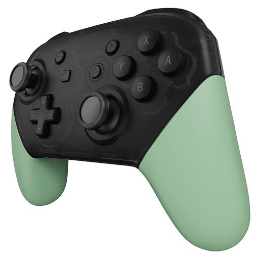 eXtremeRateスイッチプロコンに対応用交換左右ハンドルグリップ部分のケース、switchプロコントローラーに対応用ピュアカラーのDIYハンドグリップケース(switchプロコン本体ではありません)…