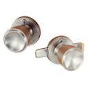 川口技研室内用ドアノブハイス空錠ラッチ付BS60mm