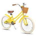 JOYSTAR子供用自転車12、14、16、18、20インチSTITCH前カゴベル補助輪付きキッズバイクバランス感覚お祝いプレゼントギフトかわいい女の子男の子ミ...