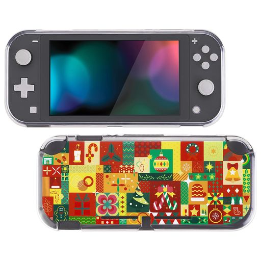 PLAYVITALSWITCHLITEに対応するカスタム保護ケース(ソフト)、SWITCHLITEに対応用ケースカバー(ソフト)【クリスマスラップ】