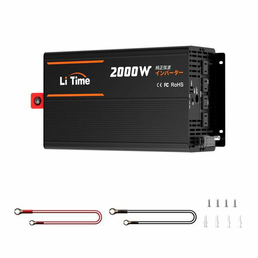 LITIME12V2000WȥС4000W(ִֽ)DC12VAC100VѴ4ĤAC󥻥2ĤUSBϥ...