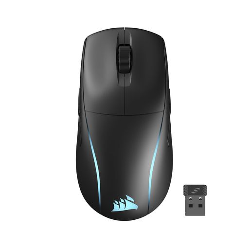 CORSAIRM75WIRELESS軽量RGBゲーミングマウスICUE対応FPS向け89G26000DPIQUICKSTRIKE搭載BLUETOOTH/SLIPSTREAMワイヤレス接続ブラックCH-931D010-AP