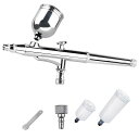 Ausucエアブラシダブルアクション口径0.3mm6cc20cc40cc3種類カップ重力式エアーブラシセットプラモプラモデル塗装ホビー用塗装用具