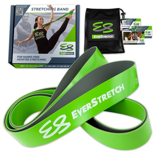 バレエストレッチバンドBYEVERSTRETCH:プレミアムストレッチ機器のダンサー、BALLERINAS応援、体操、ピラティス&ヨガ。ダンスストレッチャーのハンズフリー柔軟性トレーニング