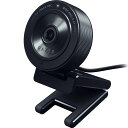 RazerKiyoXフルHDストリーミングウェブカメラ:1080p30FPSまたは720p60FPS-オートフォーカス-完全にカスタマイズ可能な設定-柔軟なマウントオプション-ズーム/チーム/Skype会議ビデオ通話に対応