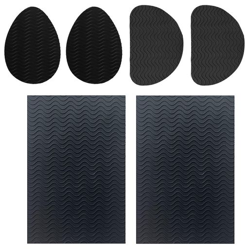 靴底滑り止めステッカー自由に裁断可能男女兼用ゴム製滑り止めと耐摩耗性補修用ソール保護不浸透性柔ら..