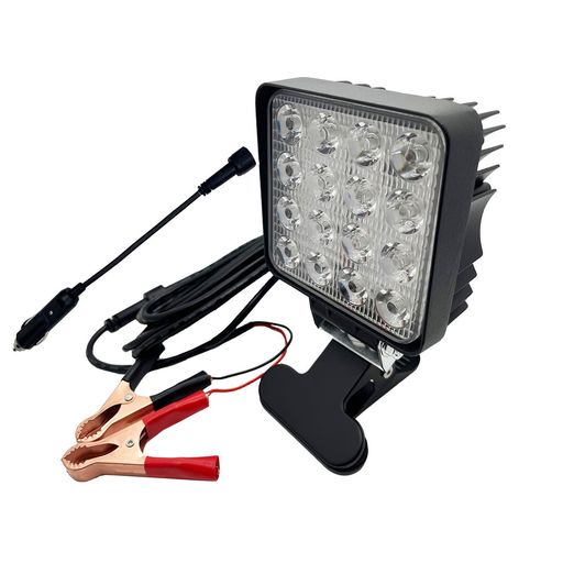 LED集魚灯作業灯30WIP65DC12/24V兼用防水防塵耐震トラック建築機械作業車バッテリー対応集魚ライト秋刀..