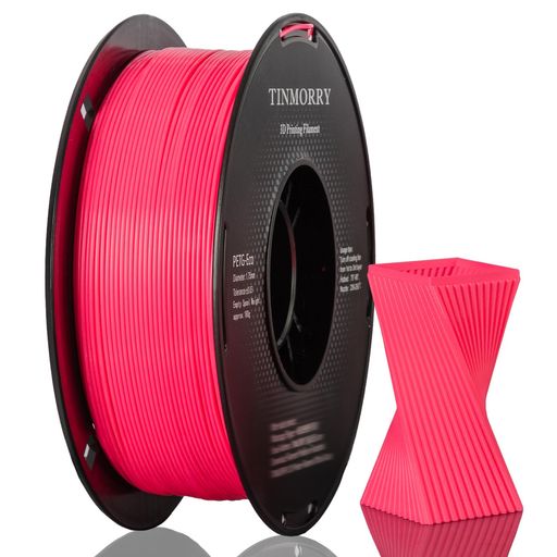 フィラメントPETG1.75mm【TINMORRY】300mm/s高速PETG3Dプリンター用フィラメント1.75mm1Kgフルオレッド..