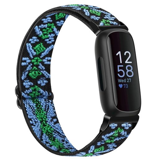 [TumpCez]ストレッチナイロンスマートウォッチベルトFitbitInspire3/FitbitInspire2/FitbitInspire/FitbitInspireHR/FitbitAce2/FitbitAce3