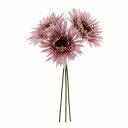 東京堂造花MAGIQナナガーベラピックライラックモーブ花径6.5xL17cm3本入FM007752-042