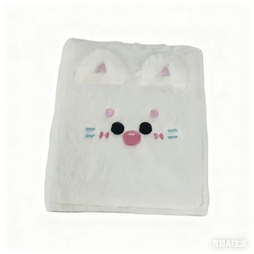 [2025年最新]A6バインダーシール帳けふわふわ可愛い動物デザインシールバインダー付き女の子向A66穴4格..