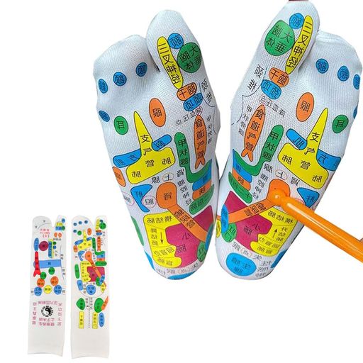 [GCJP]足ツボくつ下【日本語のツボ説明書】足つぼソックス足つぼくつ下足ツボ靴下レディースメンズ足裏..