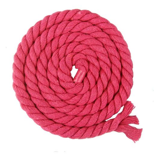 カラー綿ロープ直径8mm/10mm/12mm/20mm綿ロープ3ツ打10M/20M柔らか太い手芸用天然コットン手作りインテ..