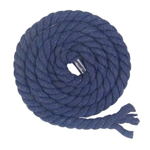 カラー綿ロープ直径8mm/10mm/12mm/20mm綿ロープ3ツ打10M/20M柔らか太い手芸用天然コットン手作りインテ..