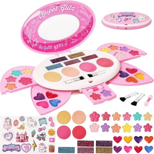 SUITSMILEメイクセット女の子キッズコスメ子供メイクセット無添加お化粧セット女の子本物小学生おしゃ..