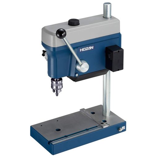 ホーザン(HOZAN)小型・軽量デスクドリルベルト掛け換え式3段変速切削深さ調整ストッパー付(最大30mm)K-21
