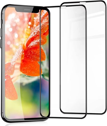 2祻åȡIPHONE XS MAX 饹ݸե ݸ IPHONE11PROMAX 饹ե ե10SMAX...