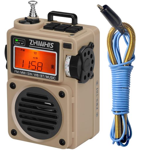 ZHIWHIS ԡBLUETOOTH Ķûȥ饸 MICROSDб FM/AM/û/磻FM DSPⴶ ...