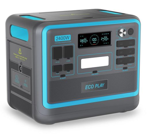 ECO PLAY ݡ֥Ÿ  2048WH/2400W ݡ֥Хåƥ꡼ Ĺ̿ Ĵǽ Ŵ।...