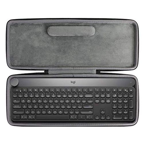 (ケースのみ/OnlyCase)LogicoolロジクールKX1000sbluetoothワイヤレスキーボードCRAFT対応ハードケースバッグ専用旅行収納co2CREA