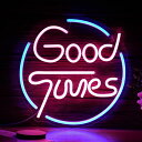 GoodTimesネオンサイン壁用ネオンライト調光可能ネオンサインインテリア部屋装飾ネオン管USB電源LEDネオン結婚式パーティールームデコレーション(32cm*32cm)