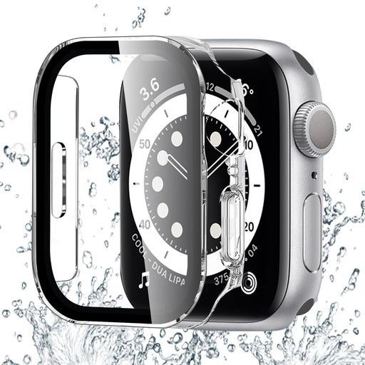 BELIYO APPLE WATCH ケース 41MM 対応 アップルウォッチ カバー 一体型 防水 3D直角エッジデザイン 光沢式 APPLE WATCH カバー 全面保..