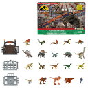 マテルジュラシックワールド(JURASSICWORLD)ジュラシック・パーク30周年アドベント・カレンダー【ミニフィギュアとパーツ30ケ入り】【3才~】HTK45
