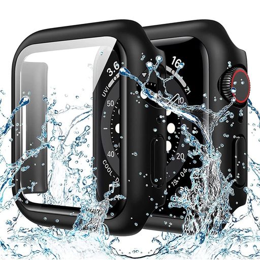 【2024最新防水ケース】ODETTE 対応 APPLE WATCH SE/SERIES 9/8/7/6/5/4 ケース 40MM/41MM/44MM/45MM 防水ケース PCフレーム 一体型 カバー 耐衝撃 軽量 高透過率 高タッチ感度 脱着簡単