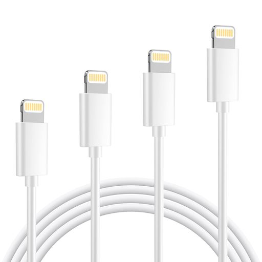 SUNDIX FOR IPHONE 充電ケーブル ライトニングケーブル 【0.25M/0.5M/1M/1.8M】4本セット LIGHTNING ケーブル アイフォン USB 充電コード IPHONE IPAD IPOD AIRPODS 多種対応 急速充電