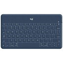ロジクール KEYS TO GO ワイヤレス BLUETOOTH キーボード IK1042CB US配列 薄型 6MM 軽量 180G ワイヤレスキーボード IPHONE IPAD APPLE TV 充電式 第10世代 第9世代 対応 耐水 無線(2)