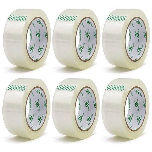 BOMEIPACKガムテープ透明静音テープ梱包用テープoppパッキングテープ段ボールパッキング用サイレントテ..