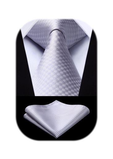 [HISDERN]青ネクタイメンズフォマールビジネスネクタイチーフセットストライプ柄ねくたいブランド結婚式就活面接入学式卒業式プレゼン..